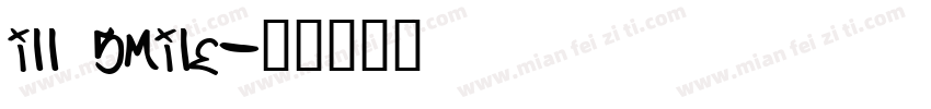 ill smile字体转换